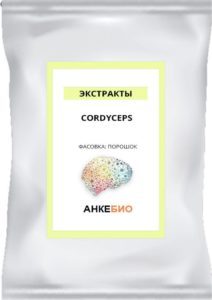 Гриб Кордицепс Cordyceps mannitol 40% 50 грамм для стимуляции иммунитета